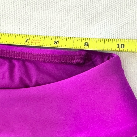 Robin Piccone size M Vibrant fuchsia Bikini Bottom Knotted Front Cheeky 3511 YF - Picture 8 of 9